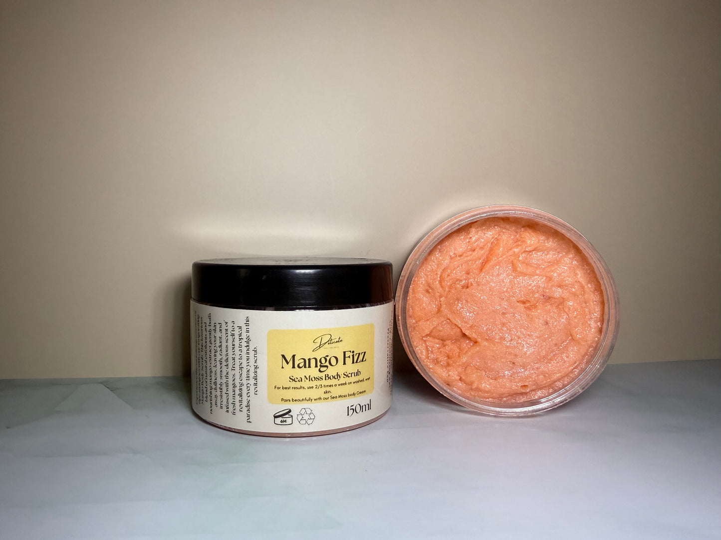 Mango Fizz Sea Moss Body Scrub