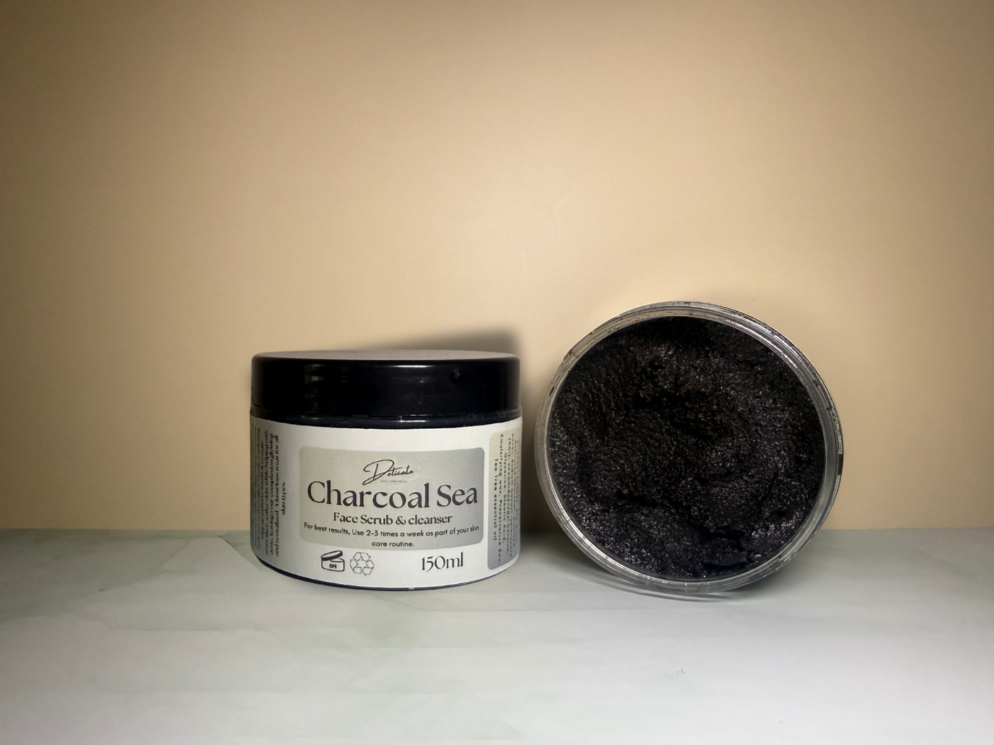 Charcoal Sea Face Scrub