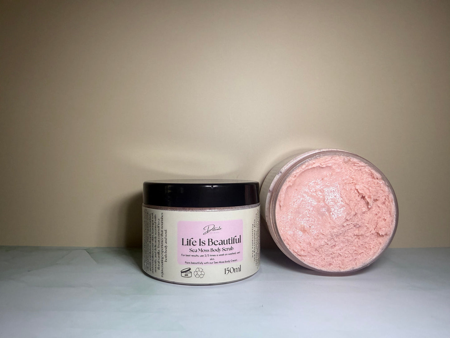 Life is beautiful Sea Moss Body Scrub