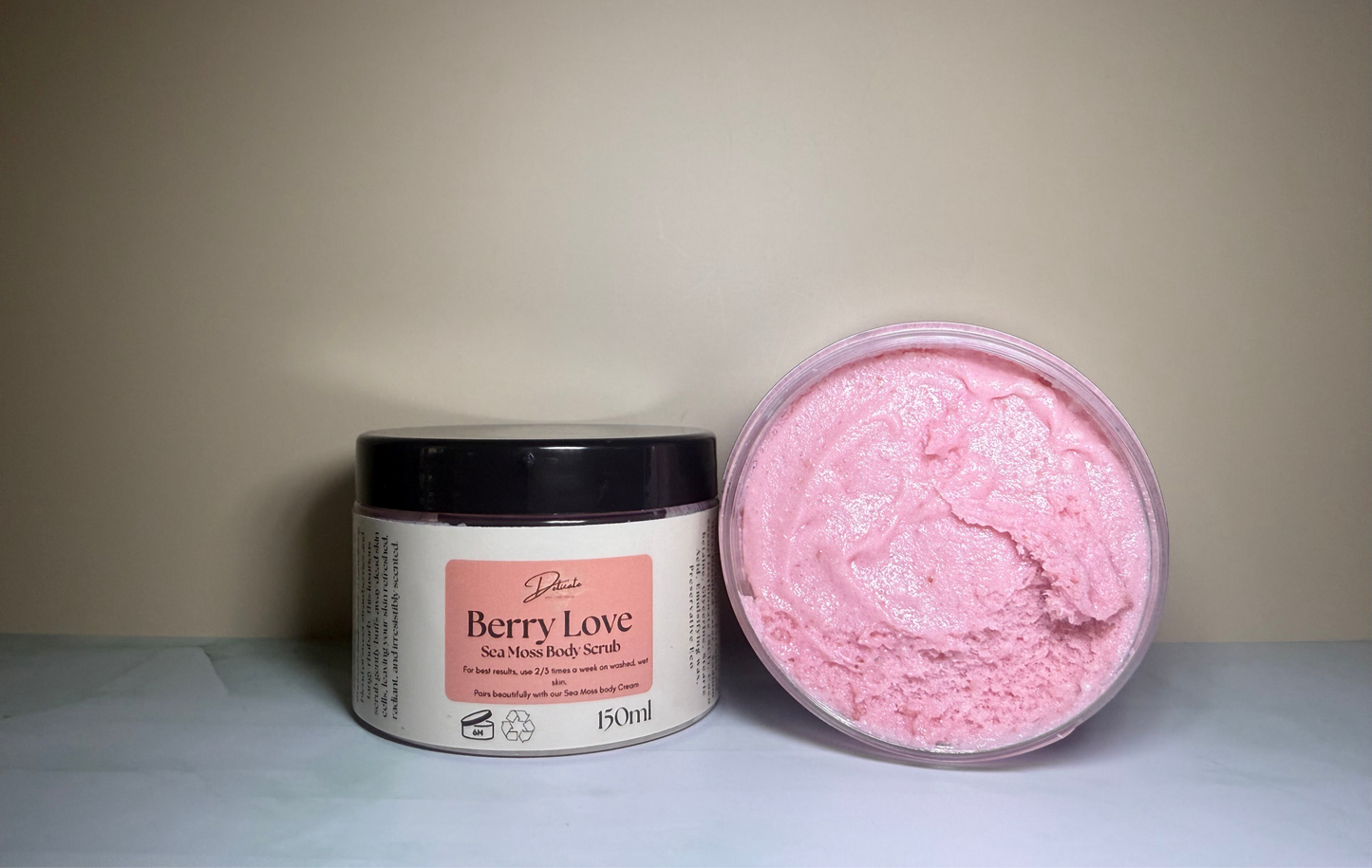 Berry Love Sea Moss Body Scrub