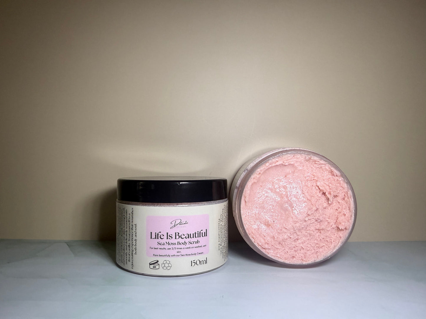 Life is beautiful Sea Moss Body Scrub